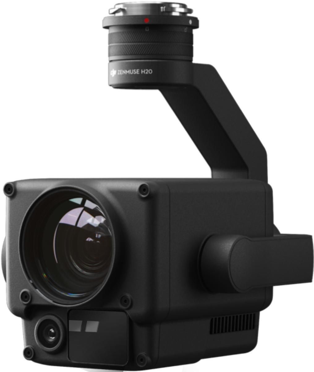 DJI ZENMUSE H20 fotocamera a sospensione cardanica 4K Ultra HD 20 MP Nero (Zenmuse H20)