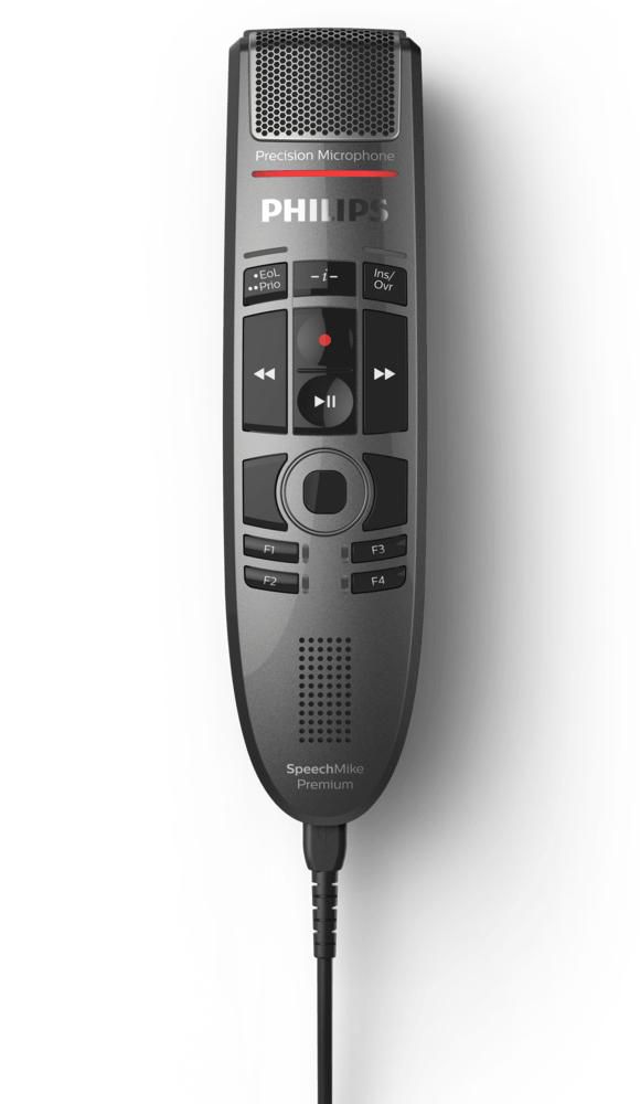 Philips SMP3700 W125760799 SpeechMike Premium Touch Black 