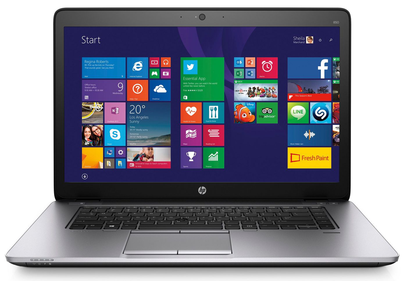 HP F1R09AWABY F1R09AW#ABY EliteBook 850 i5-4300U 15 4GB 