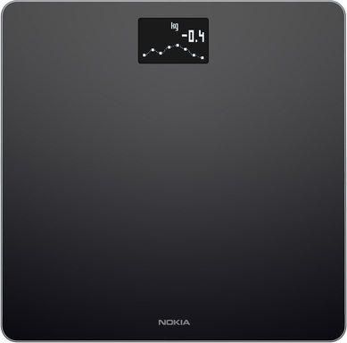 Nokia WBS06-BLACK-ALL-INTER Body BMI Wi-Fi Scale Black 
