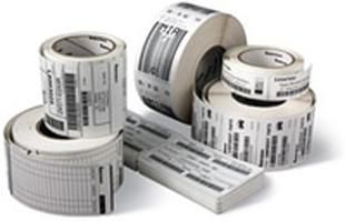 Thermal Transfer Coated Paper - with Permanent adhesive, Core - Diam 76/190 mm, Width 61 mm x Length 101,6 mm, Perforated, 1