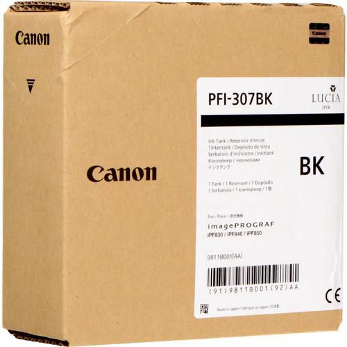 CANON PFI 307 BK Schwarz Tintenbehälter