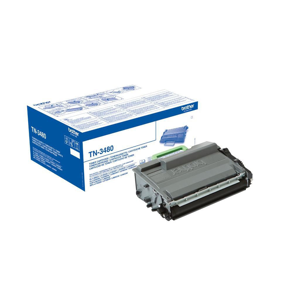 BROTHER Toner TN3480 black jumbo 8000pg L50/L60