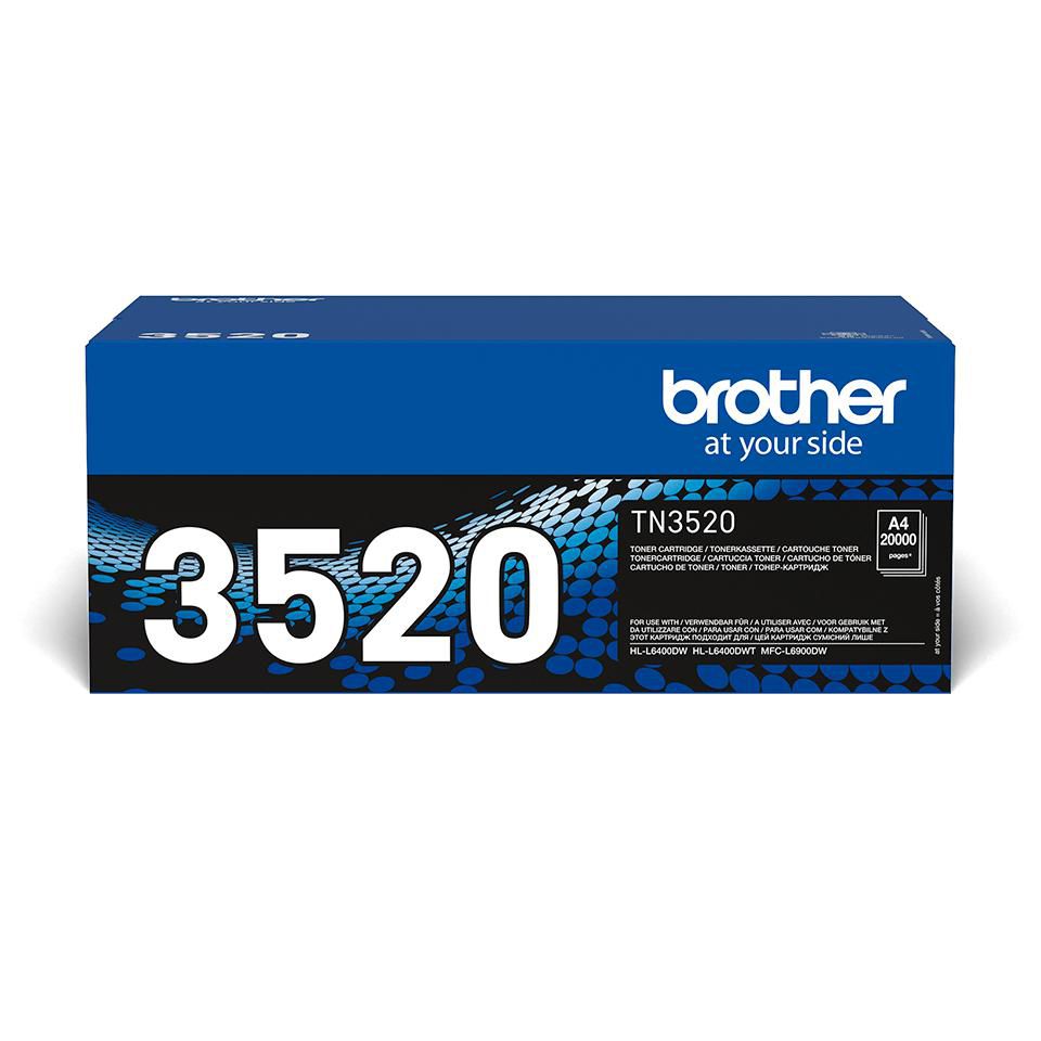 Brother TN-3520 W128281486 Toner Cartridge 1 PcS 