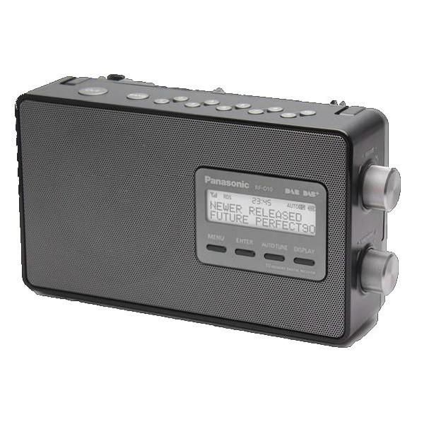 PANASONIC RF-D10EG-K DAB+ Digitalradio, schwarz