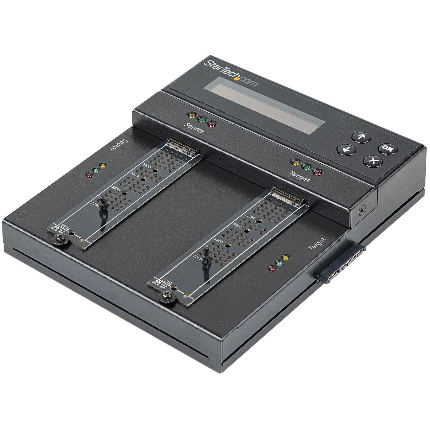 STARTECH.COM Standalone M.2 SATA M.2 NVMe Duplicator/Eraser HDD/SSD Cloner/Wiper