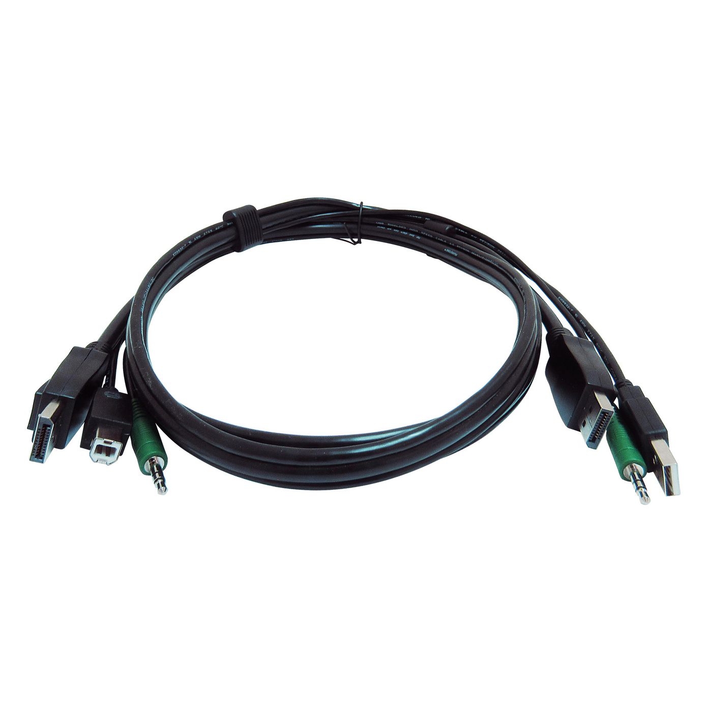 Black-Box SKVMCBL-DP-06TAA W127055375 6 ft KVM USB DisplayPort 