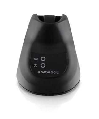 DATALOGIC - Ladestation (10-polig Micro-USB Typ A, RS-232) - Schwarz - für QuickScan QBT2500, QM2500