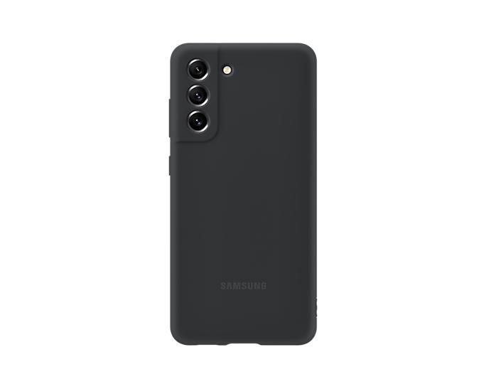 Samsung Silicone Cover - For Samsung Galaxy S21 Fe (5g) - Dark Gray
