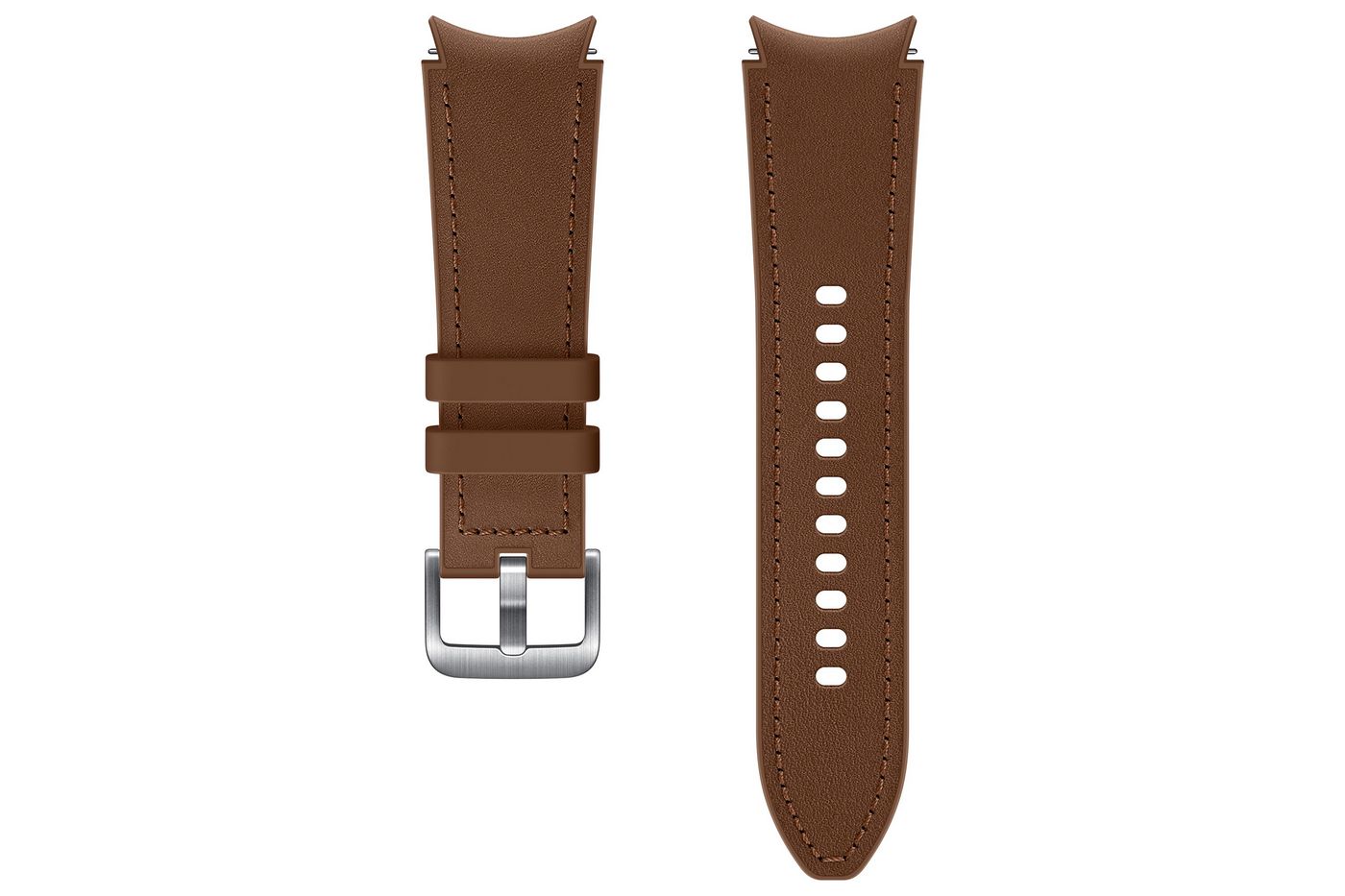 Galaxy Watch4 / Watch4 Classic Hybrid Leather Strap (s/m) - Mystic Bronze