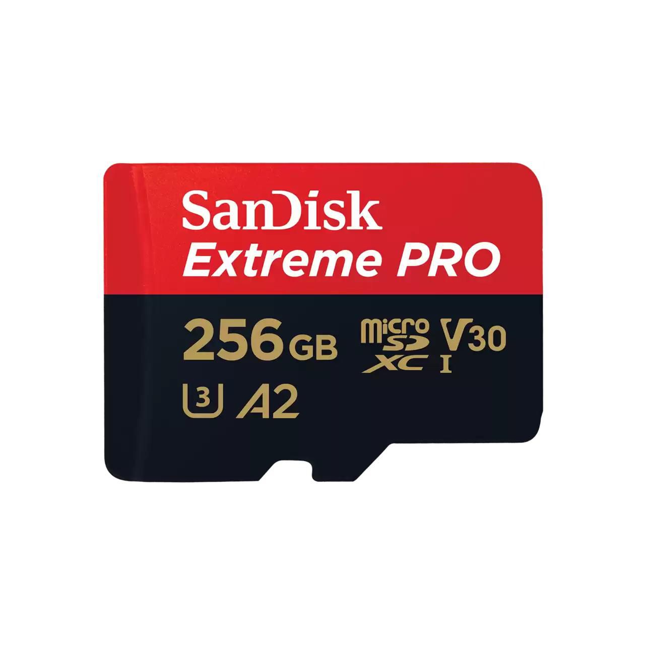 Sandisk SDSQXCD-256G-GN6MA W127259640 Extreme PRO 256 GB MicroSDXC 