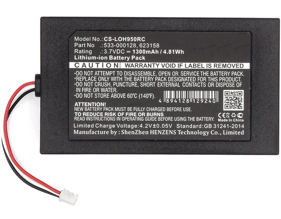 Battery 4.81Wh Li-Pol 3.7V