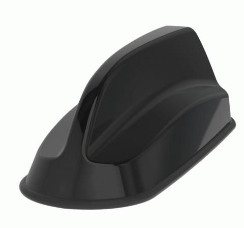 5 in 1 Sharkfin Blk- Ftd Ext