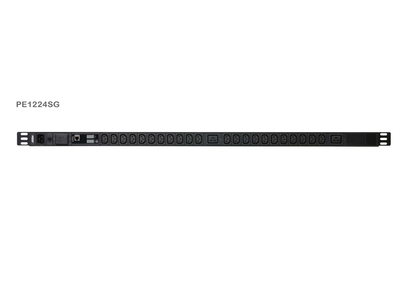 Aten PE1224SG-AT-G W127285139 24-Outlet 0U PDU with Current 