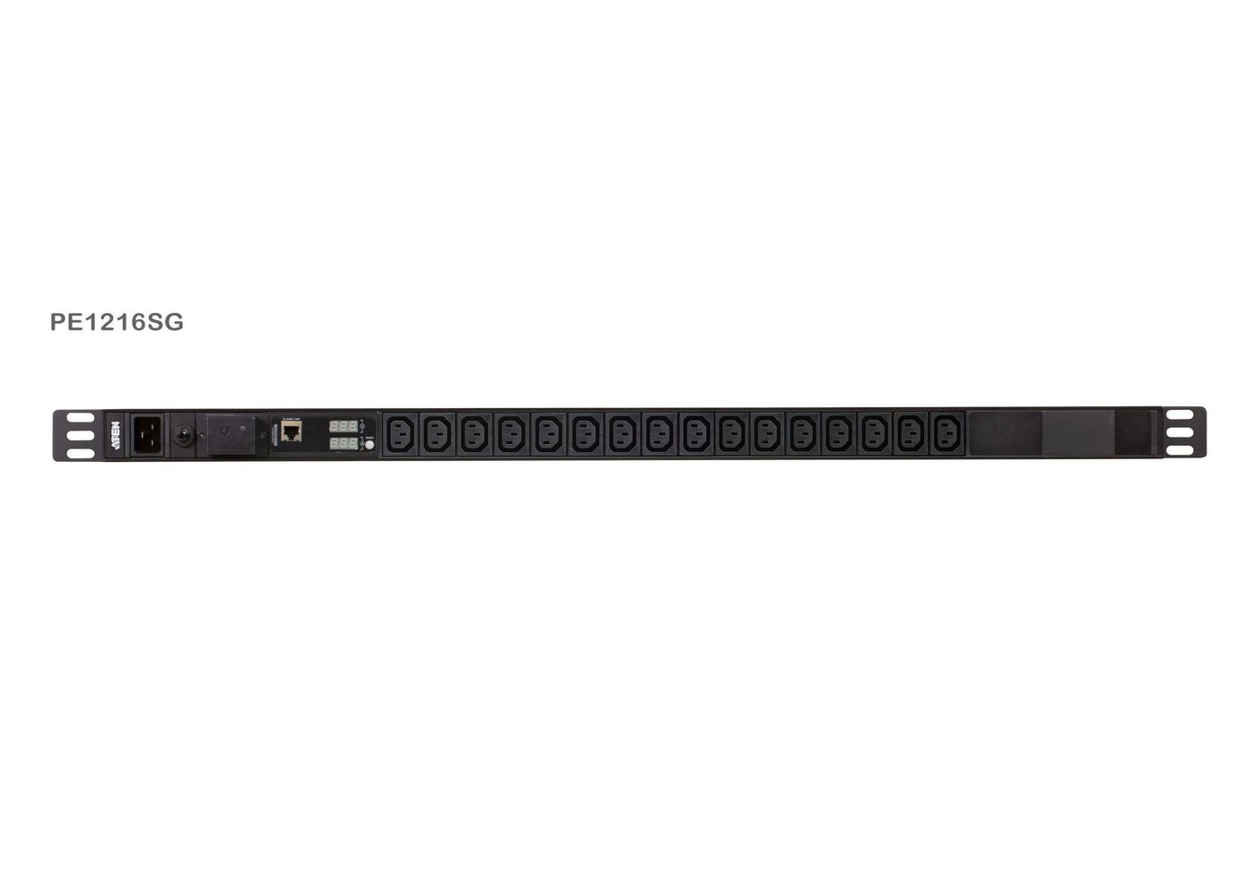 Aten PE1216SG-AT-G W127285137 16-Outlet 0U PDU with Current 