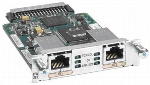 Cisco HWIC-2FE-RFB Two 10100 routed port HWIC 