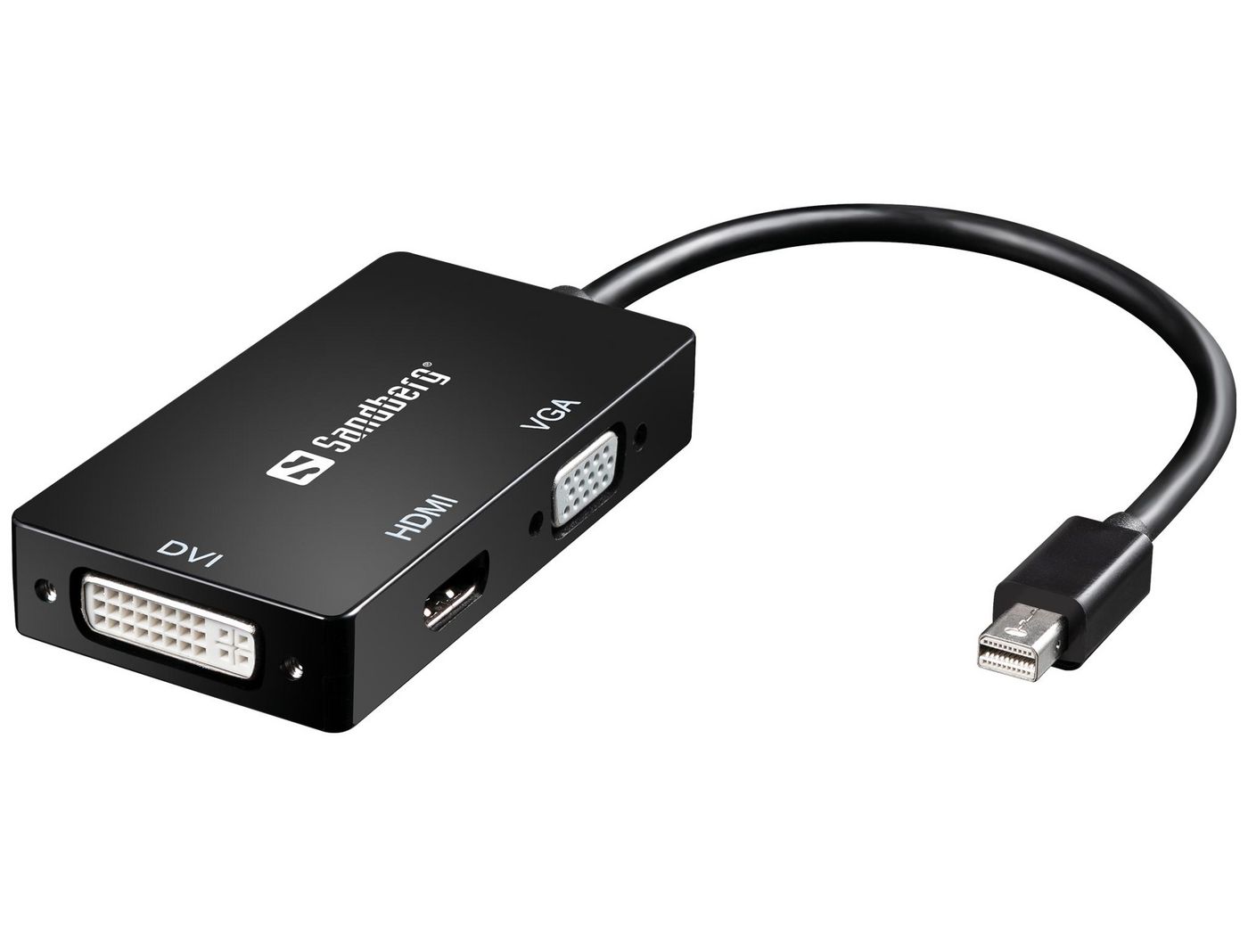Adapter MiniDP>HDMI+DVI+VGA