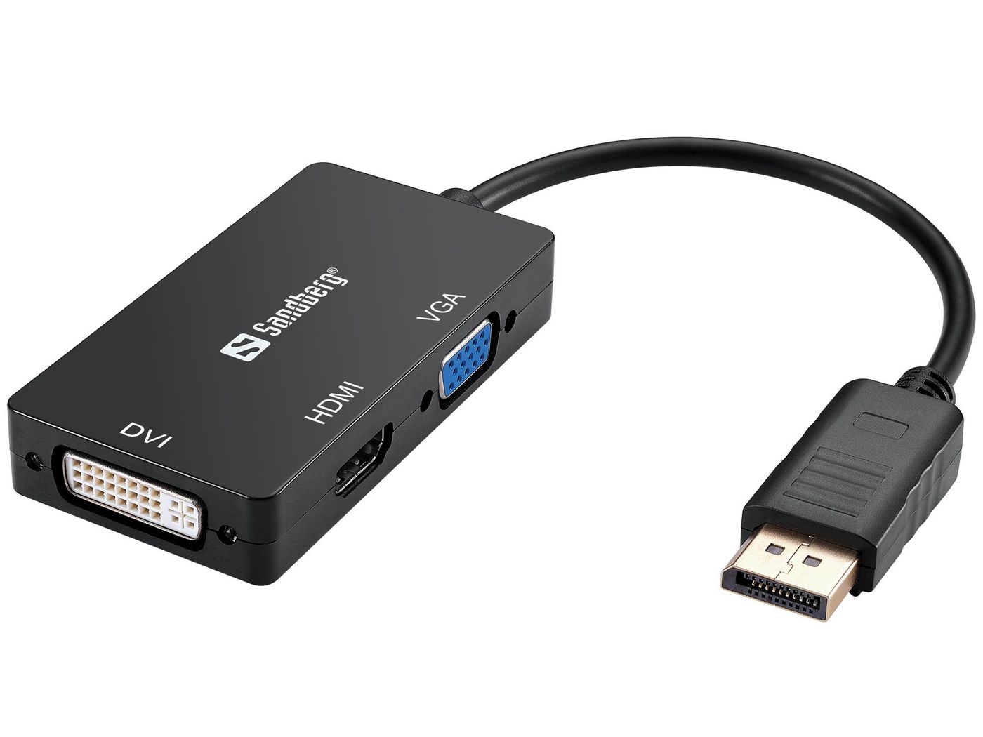 Sandberg 509-11 Adapter DPgtHDMI+DVI+VGA 