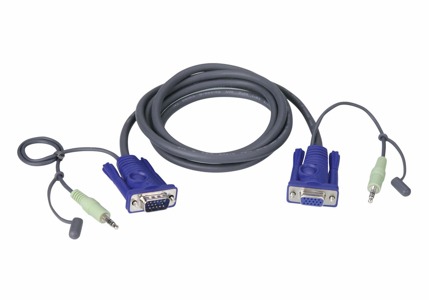 Aten 2L-2402A VGAAudio Cable 1.8m 