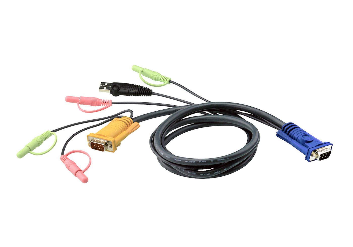 KVM Switch Cable USB All-in-one With Audio 5m (2l5305u)
