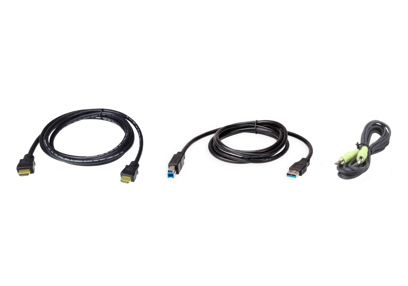 Aten W126558325 2L-7D02UHX3 KVM cable Black 