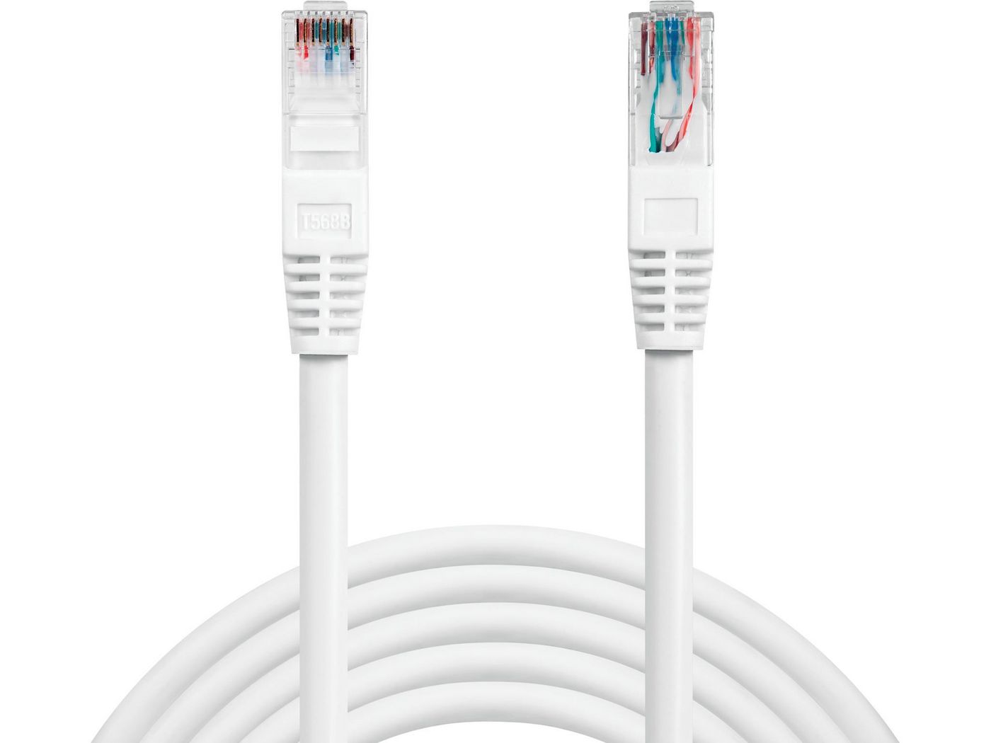Patch cable - CAT6 - UTP - molded - 20m - White