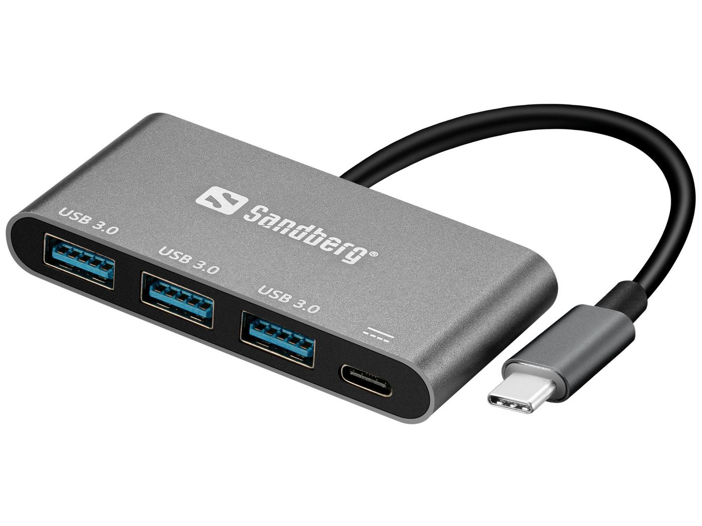 Sandberg 136-03 USB-C to 3 x USB 3.0 Converter 