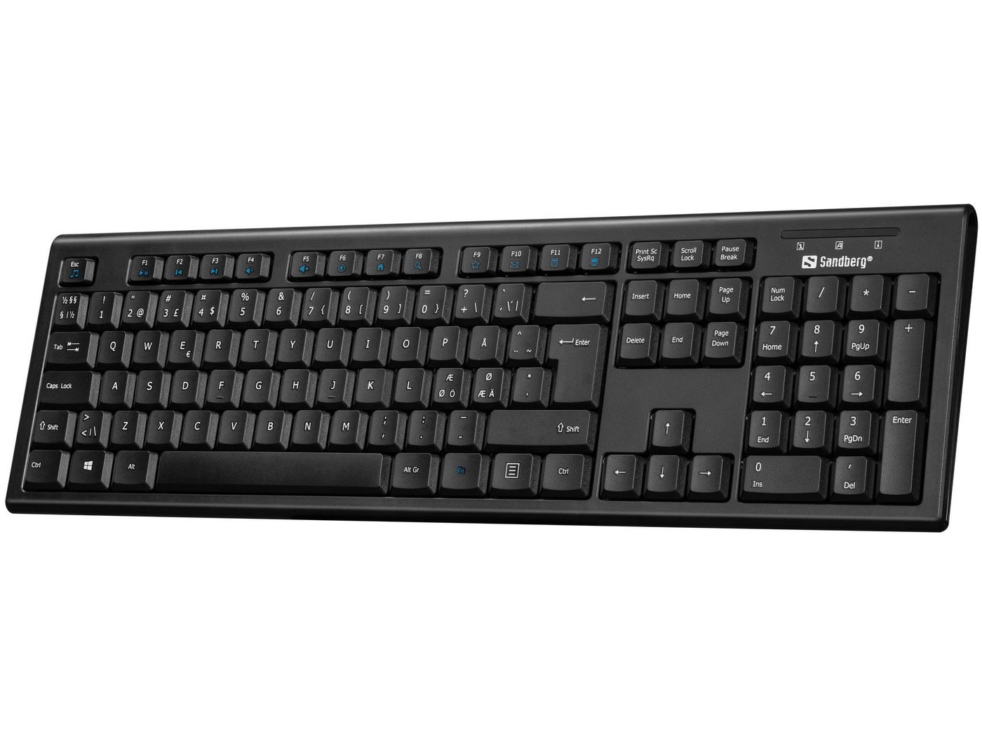 Sandberg 631-10 Wired USB Office Keyboard Nord 