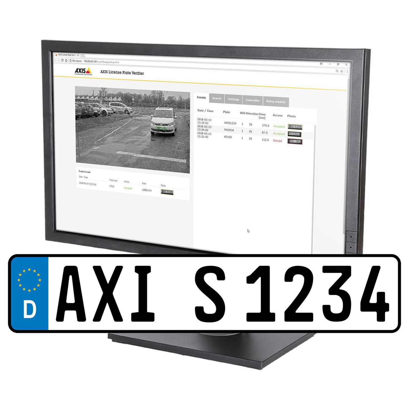 LICENSE PLATE VERIFIER 1P
