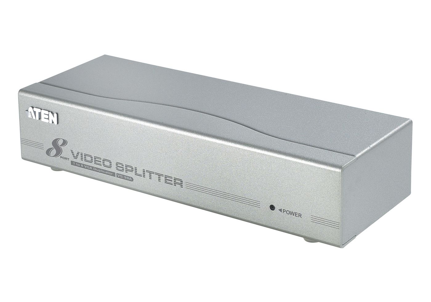 Video Splitter Vs-98a 8-port 200MHz 1792x1344@60hz For Vga/svga/multisync