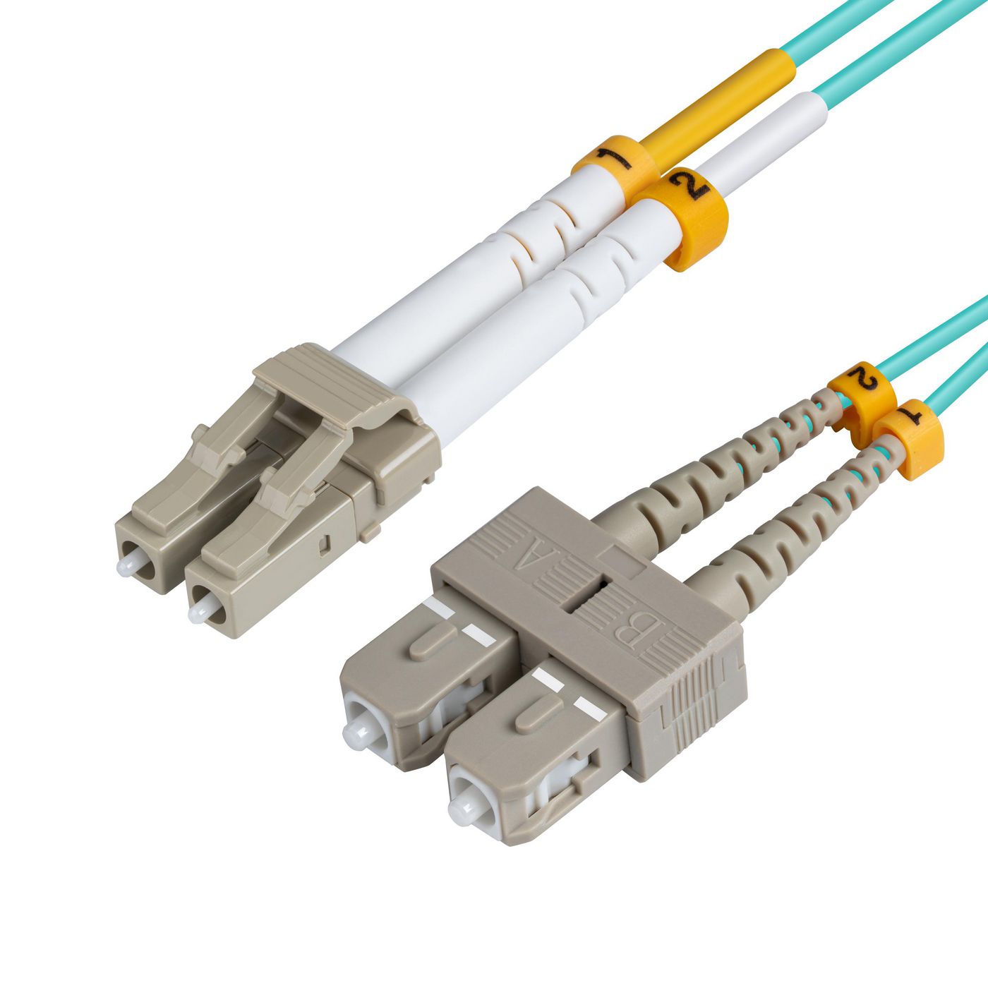 Optical Cable Lc/pc-sc/pc 7m 50/125 Mmduplex 50/125 Om3 Lszh