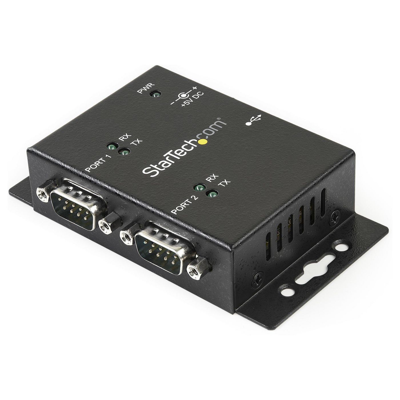 STARTECH.COM 2 Port USB auf Seriell RS232 Adapter - USB / DB9 Hub 2x DB9 Stecker 1x USB-B Buchse - W