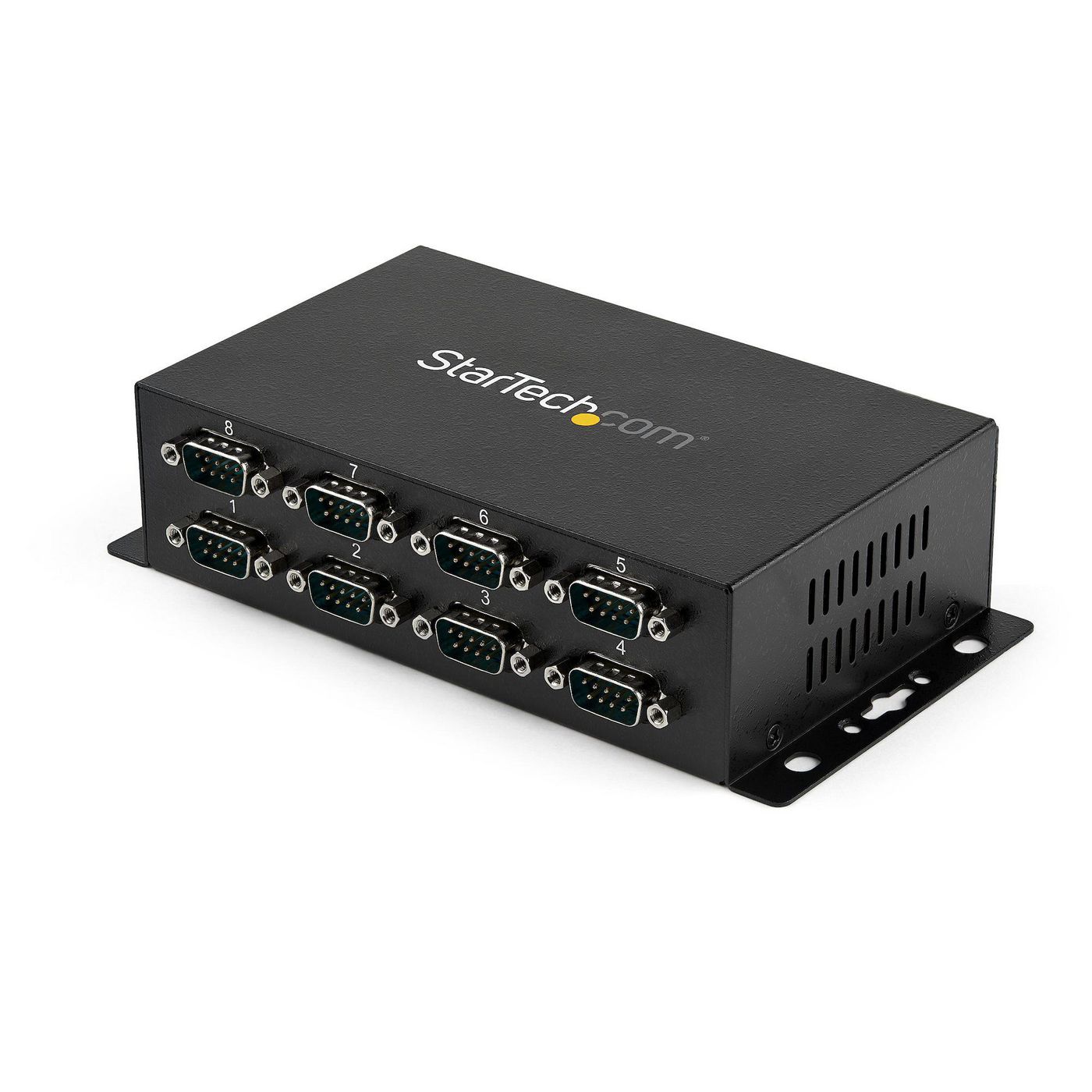 STARTECH.COM 8 Port USB auf Seriell RS-232 Adapter Hub - DIN-Schienen und Wandmontage fähig - USB zu