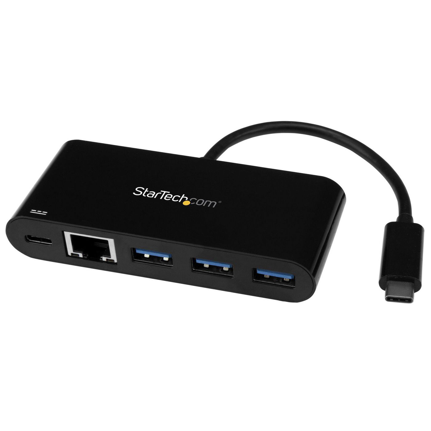 STARTECH.COM 3 Port USB 3.0 Hub mit Gigabit Ethernet und Stromversorgung - USB Type C Hub mit GbE un