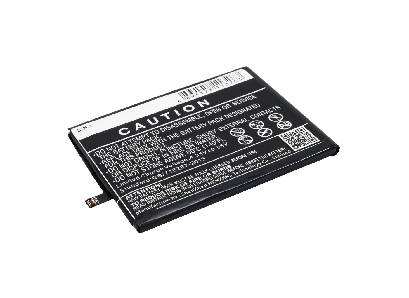 Battery 11.4Wh Li-ion 3.8V - 3000mAh for Wiko Mobile - 11.4Wh Li-ion 3.8V 3000mAh TLP15J15, TLP15J30, TLP15L27, TLP16F14 - Warr