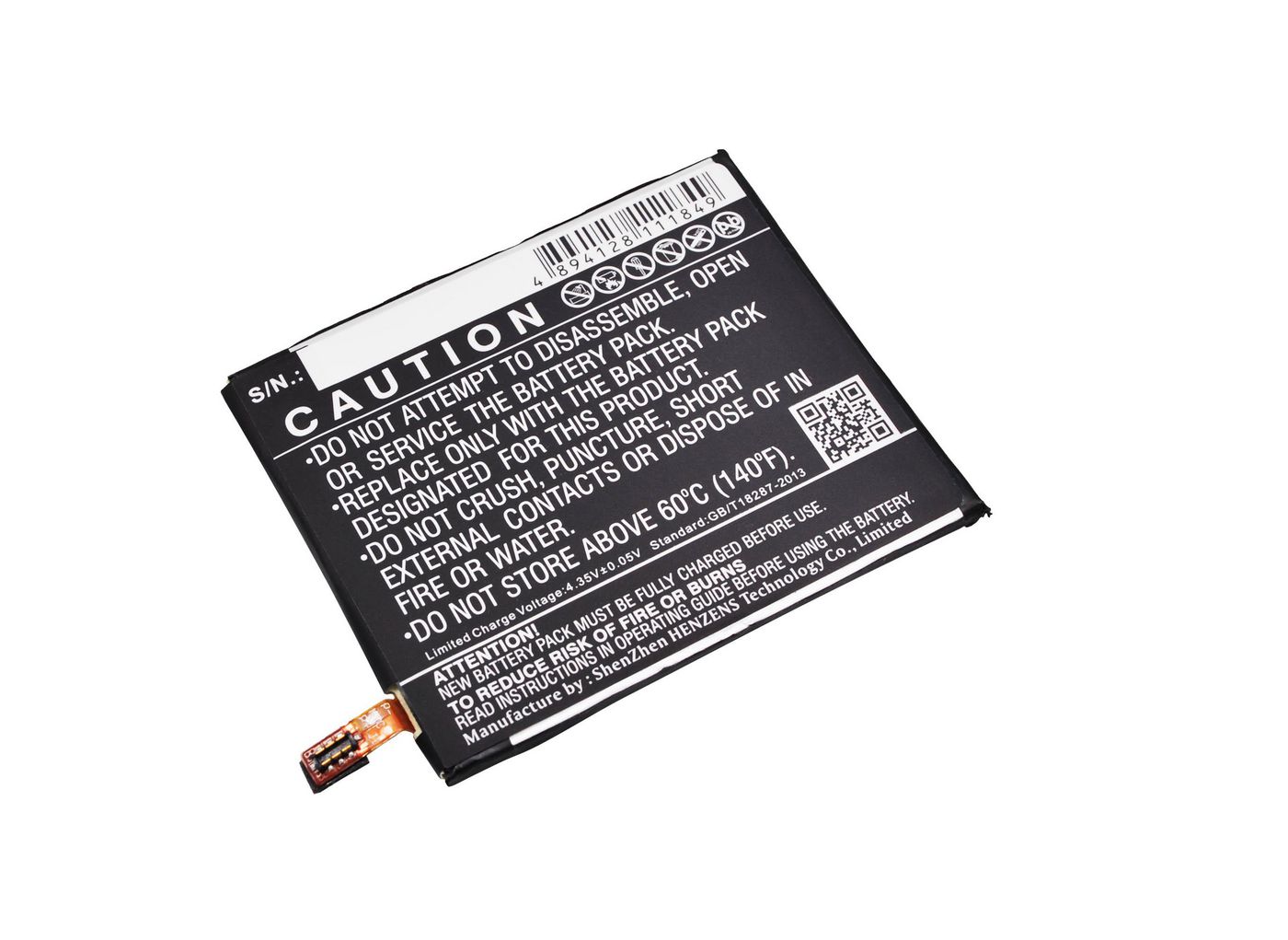 Battery 7.60Wh Li-ion 3.8V