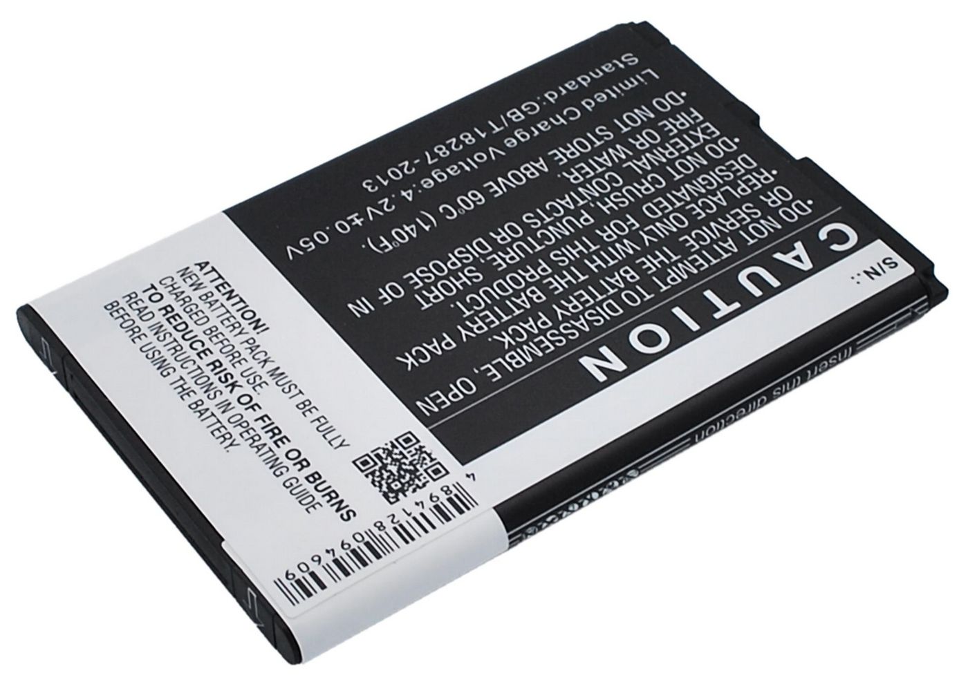 Battery 5.18Wh Li-ion 3.7V