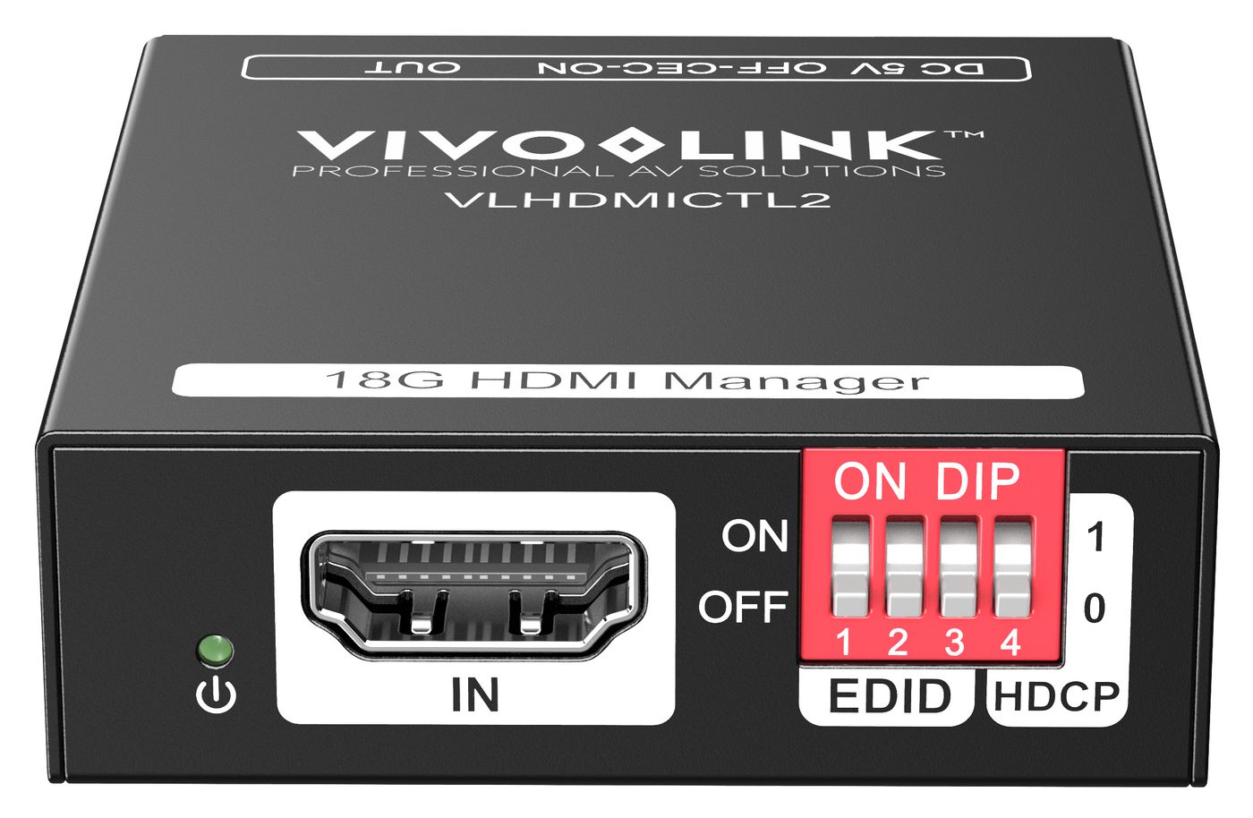 Vivolink VLHDMICTL2 W127247504 18G HDMI EDID Manager 