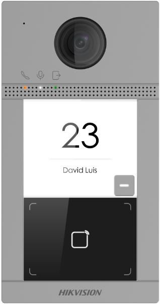 1 Button Metal Villa Door