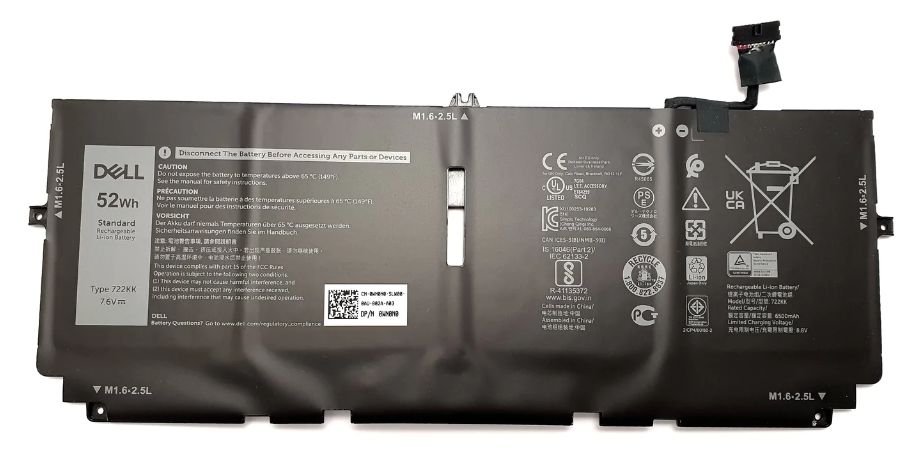 52Wh Lithium Ion battery for