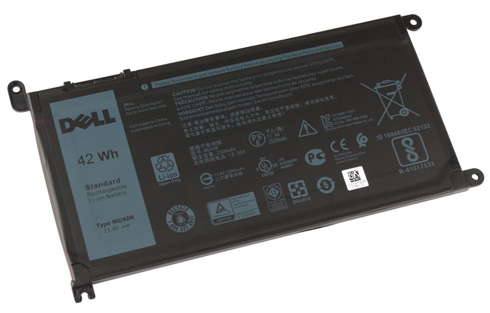 Dell 0C4HCW W128150457 Battery, 42WHR, 3 Cell, 