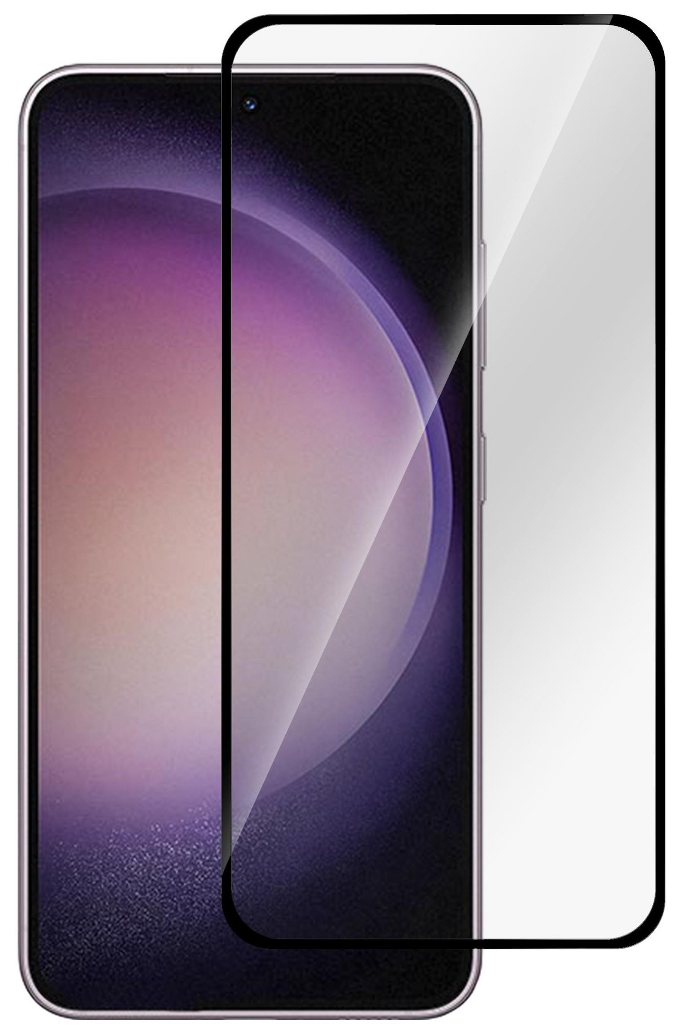 ESTUFF Samsung Galaxy S23 Black Full Cover Glue (ES504090)