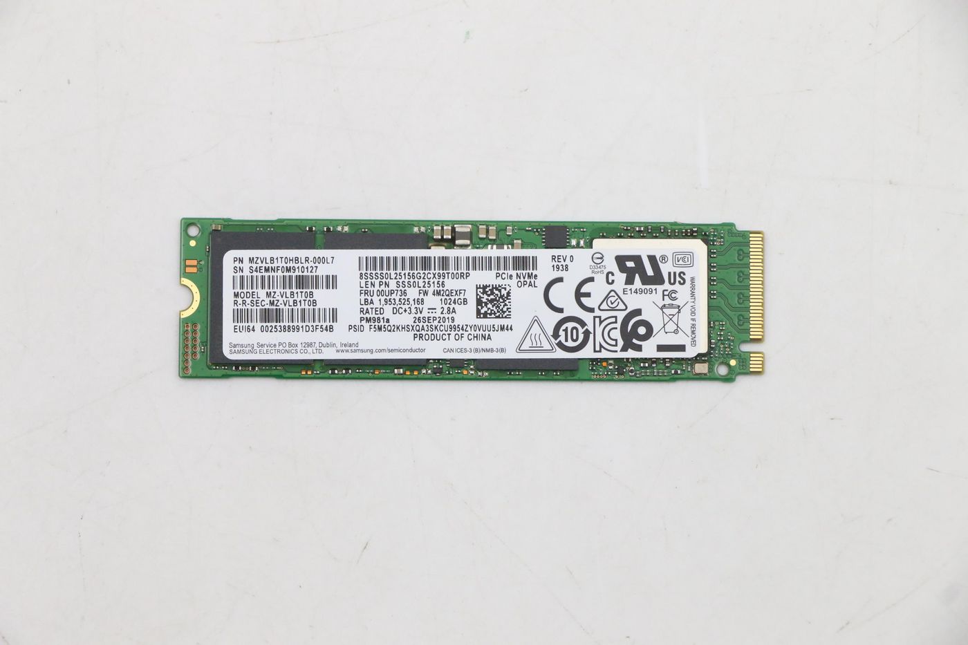 SSD M.2 2280 1TB OPAL