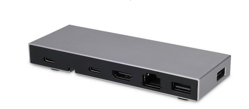 LMP-USBC-CDOCK2-SG W128174374 USB-C Compact Dock 2 