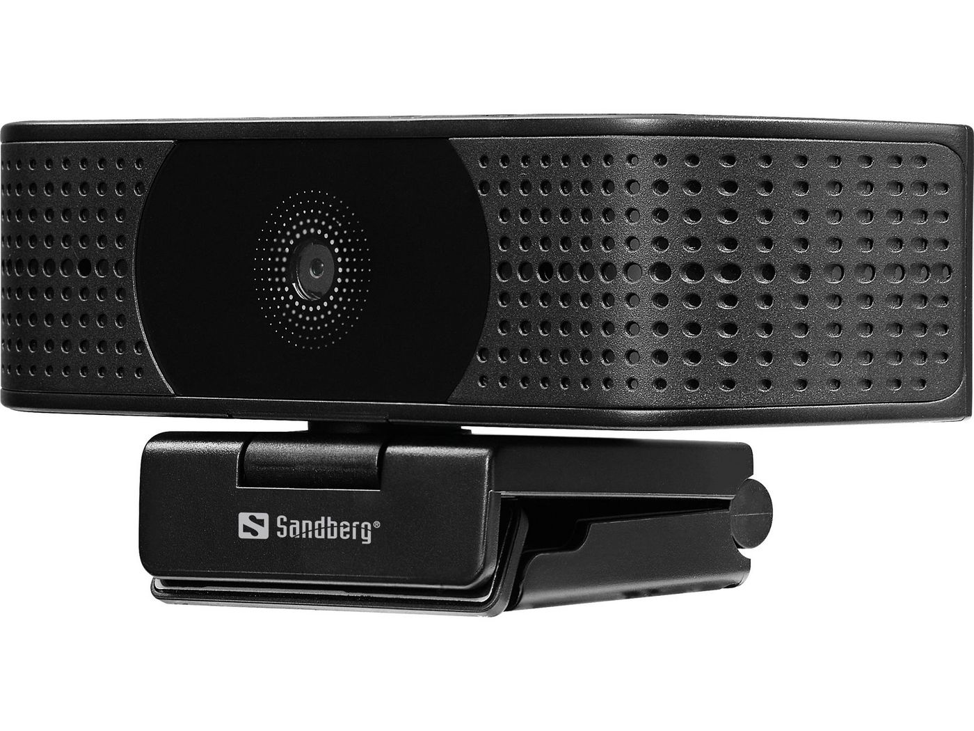 Pro Elite 4K UHD Webcam with Noise-Reducing Stereo Mic, USB-A/USB-C, 8.3MP