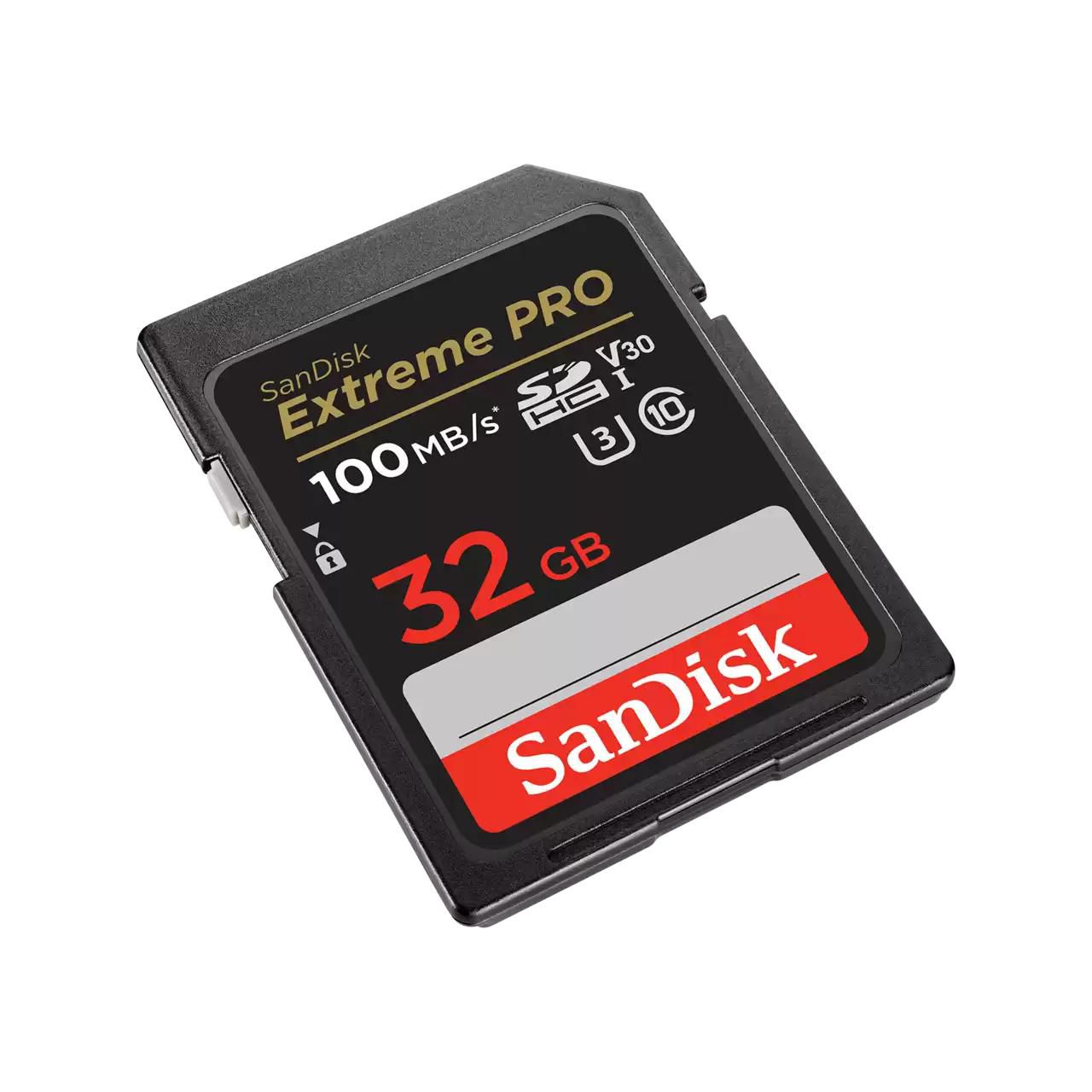 Sandisk SDSDXXO-032G-GN4IN W128182178 Extreme PRO 32 GB SDHC UHS-I 