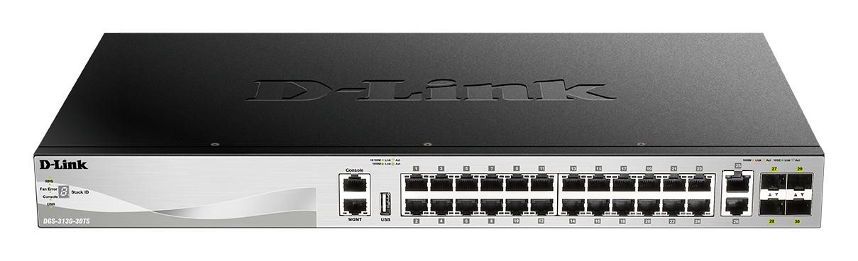 D-Link DGS-3130-30TSE W128170582 Managed Gigabit Ethernet 