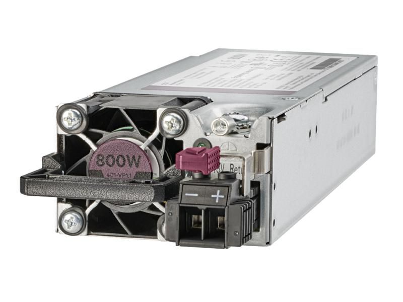HP ENTERPRISE HPE 800W FS 48VDC Ht Plg LH Pwr Sply Kit