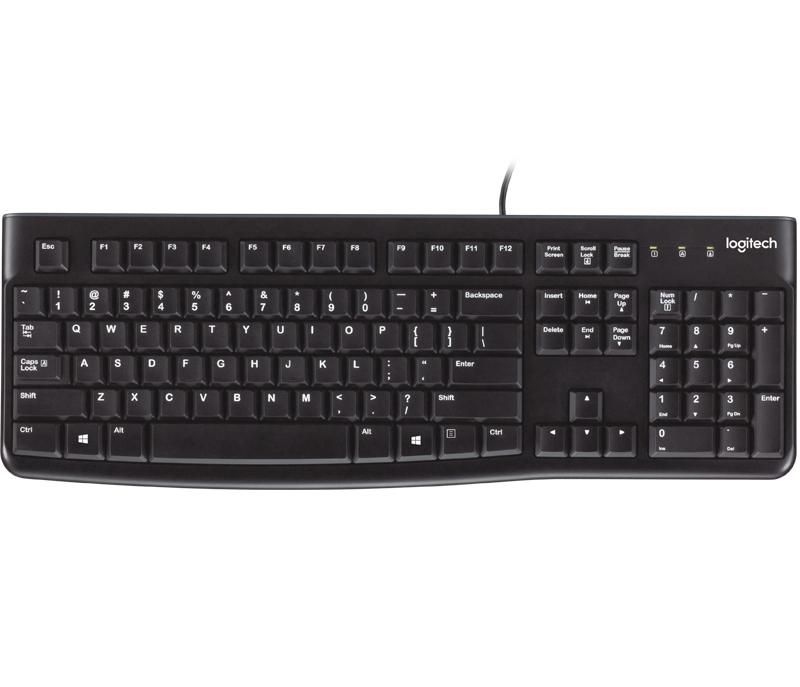 Logitech 920-002501 Keyboard K120 UKCan be used 