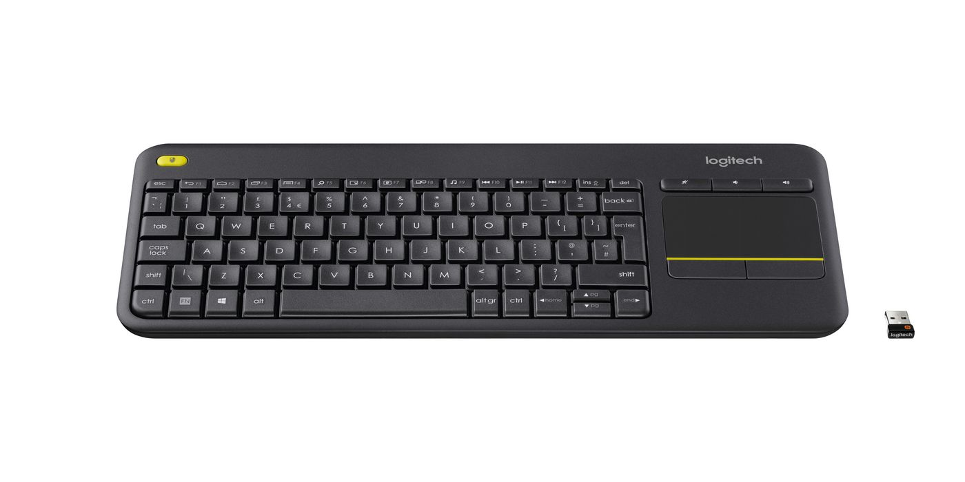 Logitech 920-007135 K400 Plus Keyboard, Italian 